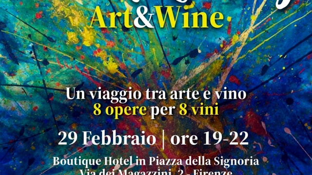 “Imprinting, Arte & Wine” a Firenze 