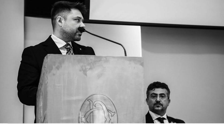 Antonello Di Pinto presenta Caravaggio. Il Portale per arrivare a Diopresso la Biblioteca Nazionale di Napoli